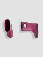 JoJo Maman Bébé Berry Pink Wellies - Image 4 of 4