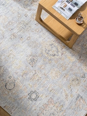 LIVABLISS Grey Olympic Our Pnw Home Vintage Traditional Boho Rug - Image 2 of 7