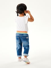 Blau Denim - Pull-on-Jogginghose (3 Monate bis 7 Jahre) - Bild 3 von 5