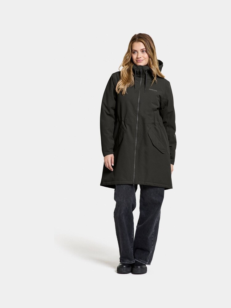 Didriksons Marta-Lisa Wns Parka 2 Black Jacket - Image 1 of 7