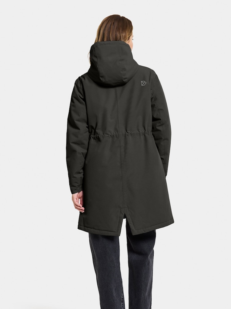 Didriksons Marta-Lisa Wns Parka 2 Black Jacket - Image 2 of 7