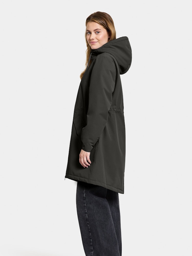 Didriksons Marta-Lisa Wns Parka 2 Black Jacket - Image 3 of 7