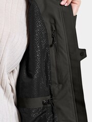 Didriksons Marta-Lisa Wns Parka 2 Black Jacket - Image 5 of 7