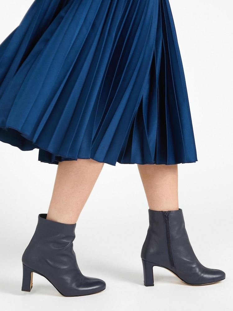 Jones Bootmaker Letty Heeled Leather Ankle Boots - Image 1 of 6