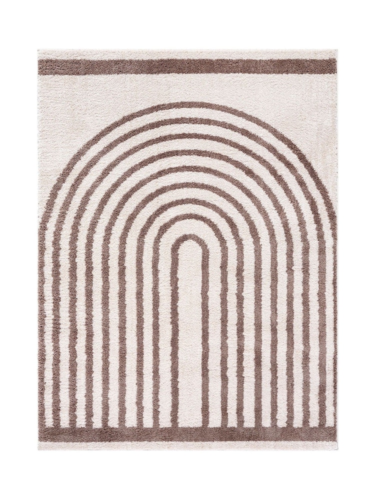 LIVABLISS Brown Fossay Washable Shaggy Modern Rug - Image 6 of 6 LIVABLISS Brown Fossay Washable Shaggy Modern Rug - Image 6 of 6