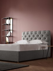 Swoon Houseweave Thunder Grey Burbage Divan Bed - Image 2 of 8