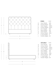 Swoon Houseweave Thunder Grey Burbage Divan Bed - Image 8 of 8