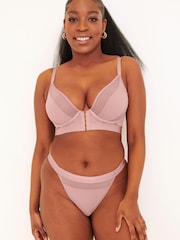 Pour Moi Pink India Front Fastening Bra - Image 2 of 5