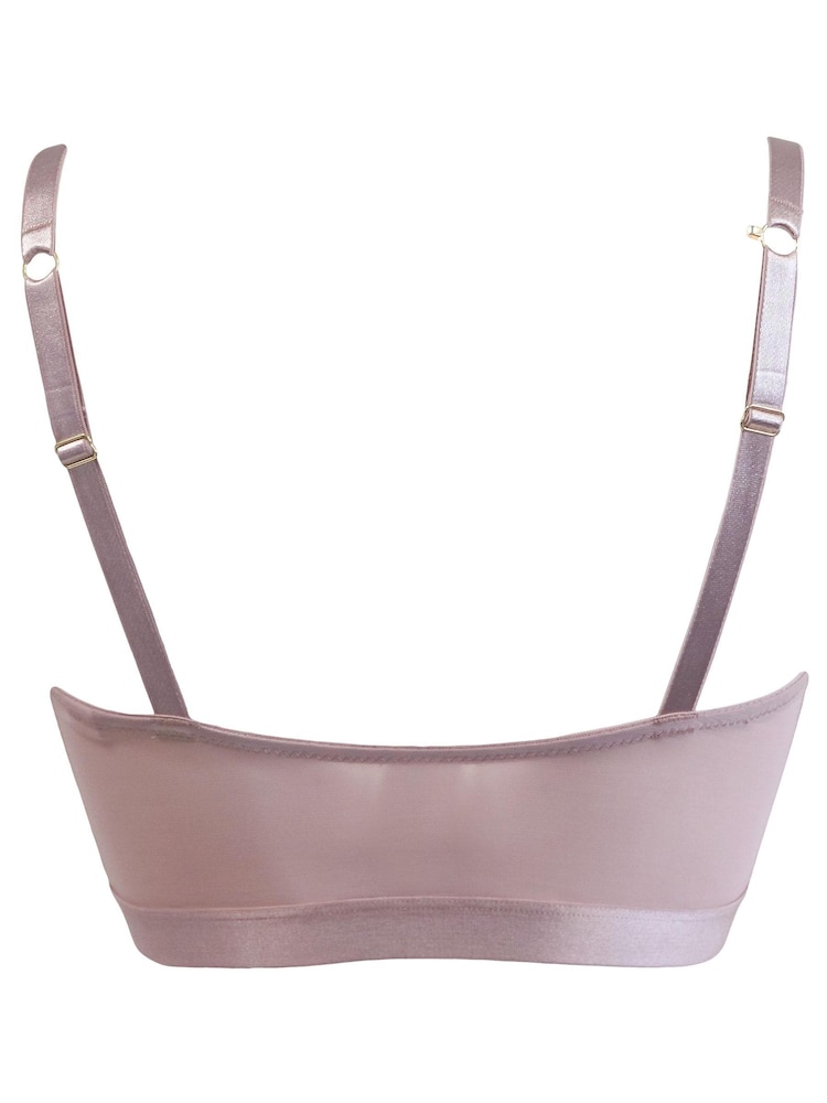 Pour Moi Pink India Front Fastening Bra - Image 5 of 5