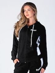 Pineapple Black Stripe Panel Zip Hoodie - Image 2 of 5