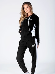 Pineapple Black Stripe Panel Zip Hoodie - Image 3 of 5