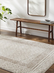 LIVABLISS Brown Freud Modern High Pile Rug - Image 2 of 7