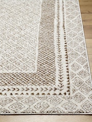 LIVABLISS Brown Freud Modern High Pile Rug - Image 3 of 7