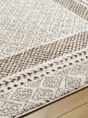 LIVABLISS Brown Freud Modern High Pile Rug - Image 5 of 7