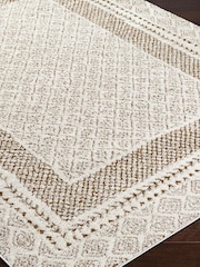 LIVABLISS Brown Freud Modern High Pile Rug - Image 6 of 7