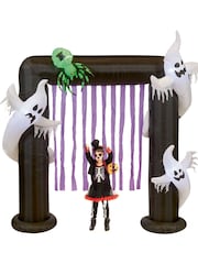 Premier Decorations Ltd Self Inflating Halloween Pumpkin Disco Ball Décor - Image 2 of 2