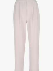 Розовые зауженные брюки со складками Mint Velvet - Изображение 3 из 4