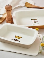 Portmeirion Grey Botanic Garden Harmony Small Roaster - Image 2 of 6