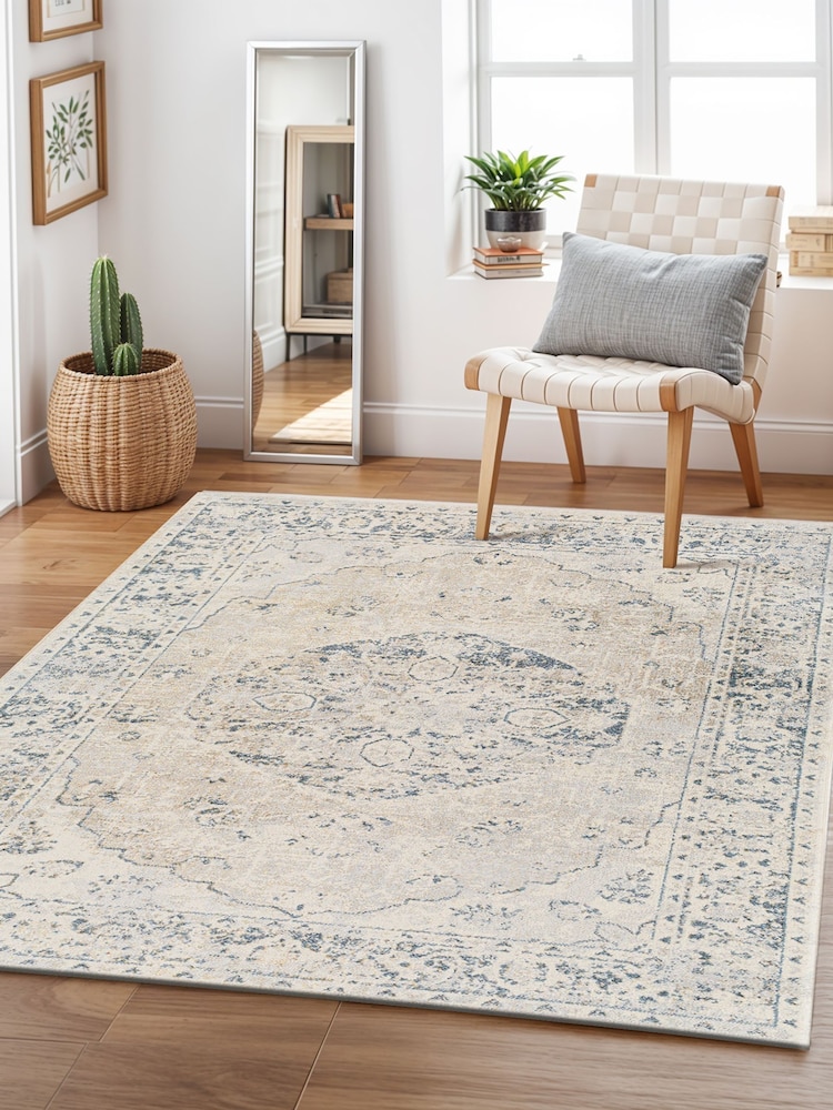 LIVABLISS Natural Lillian Vintage Traditional Boho Rug - Image 1 of 2