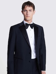 MOSS Black Regular Fit Notch Lapel Suit Jacket - Image 1 of 5