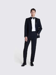 MOSS Black Regular Fit Notch Lapel Suit Jacket - Image 2 of 5