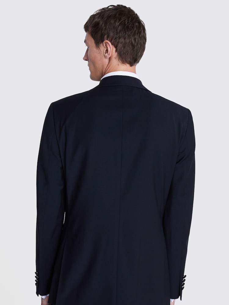 MOSS Black Regular Fit Notch Lapel Suit Jacket - Image 3 of 5