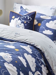 Peter Rabbit™ Blue Sleepy Head Timeless Printed Duvet Cover and Pillowcase Set - Image 5 of 6