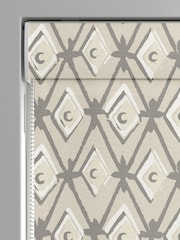 Laura Ashley Grey Saron Made To Measure Roman Blinds - Image 3 of 6