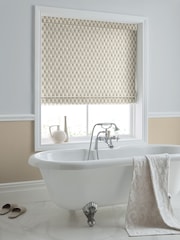 Laura Ashley Grey Saron Made To Measure Roman Blinds - Image 5 of 6