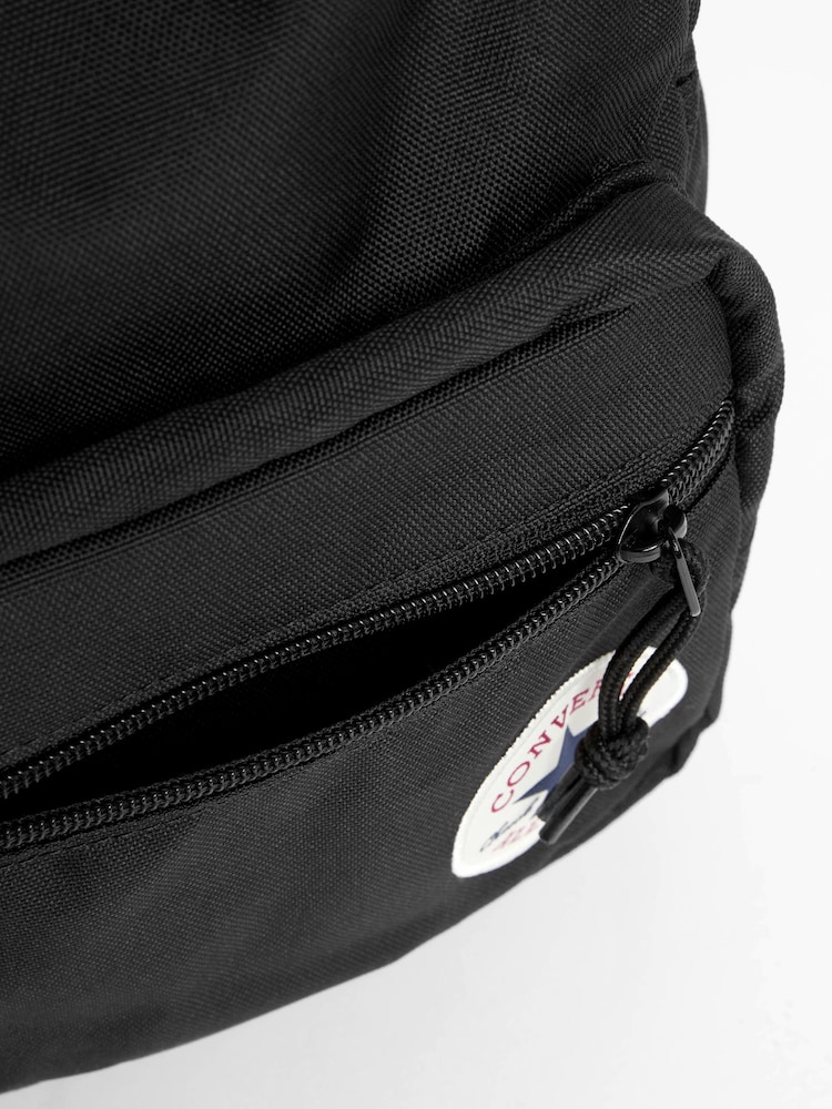 Converse Black 100% Cotton Go Lo Backpack - Image 5 of 7