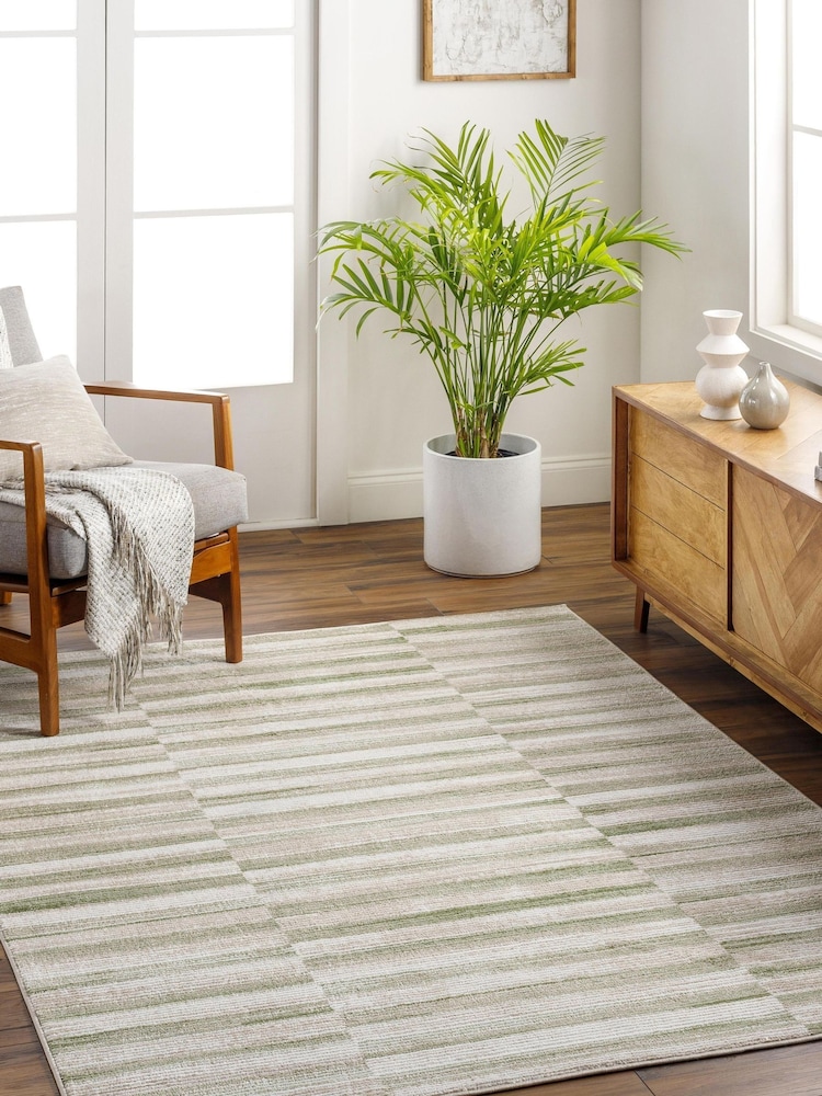 LIVABLISS Green San Francisco Modern Graphic Rug - Image 1 of 6