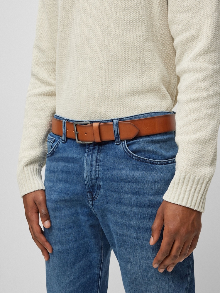 BOSS Brown Jeeko Belt - Image 1 of 5