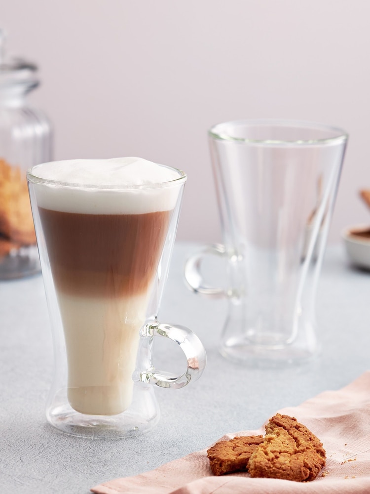 Judge Clear Duo Double Walled Grande Latte Glass Set - Image 2 of 3