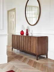 Jasper Conran London Walnut Belgrave Large Sideboard - Image 1 of 7