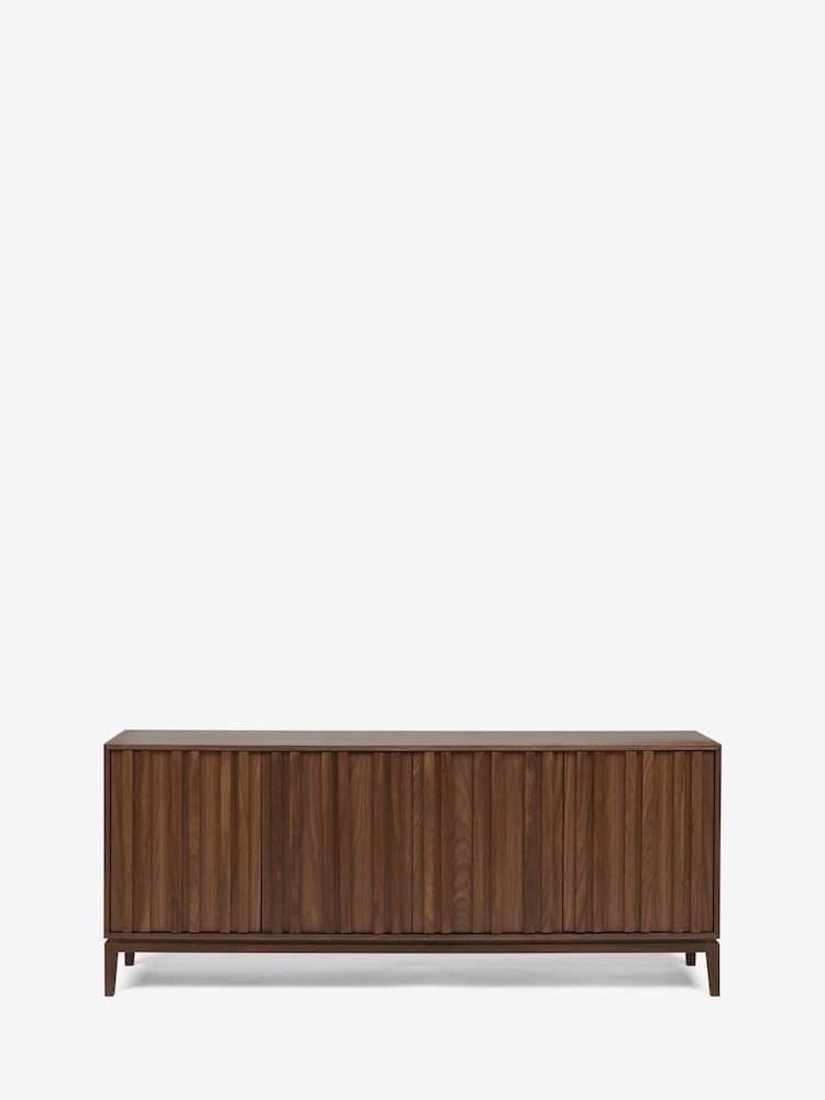 Jasper Conran London Walnut Belgrave Large Sideboard - Image 2 of 7