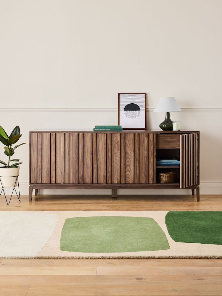 Jasper Conran London Walnut Belgrave Large Sideboard - Image 2 of 9 Jasper Conran London Walnut Belgrave Large Sideboard - Image 2 of 9