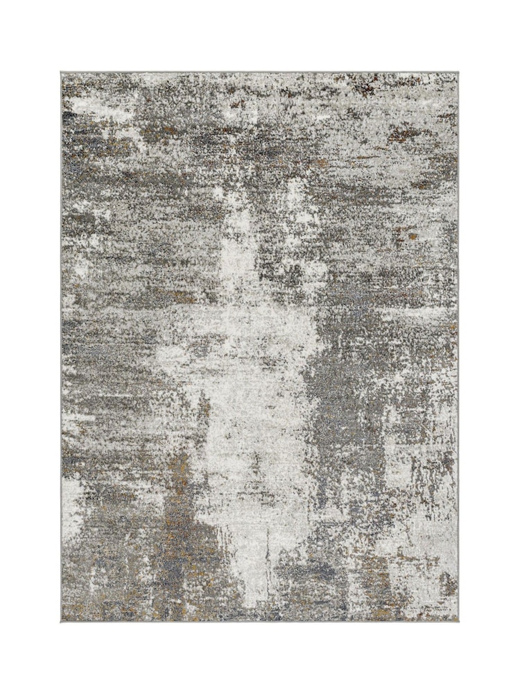 LIVABLISS Black San Francisco Abstract Modern Marble Rug - Image 6 of 6 LIVABLISS Black San Francisco Abstract Modern Marble Rug - Image 6 of 6