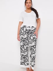 Figleaves Camelia Kurzärmeliger Pyjama, Schwarz - Bild 1 von 7