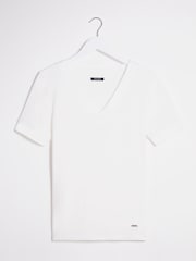 Figleaves Camelia Kurzärmeliger Pyjama, Schwarz - Bild 6 von 7
