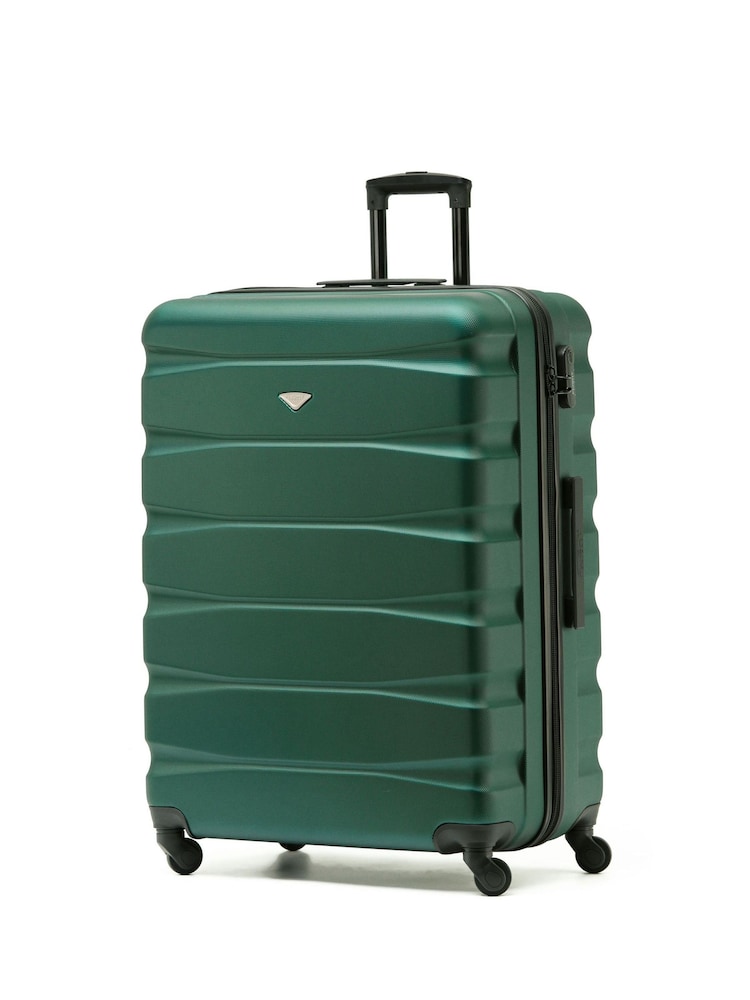 Flight Knight Large Hardcase Lightweight Check In Suitcase With 4 Wheels - Image 2 of 8 Flight Knight Large Hardcase Lightweight Check In Suitcase With 4 Wheels - Image 2 of 8