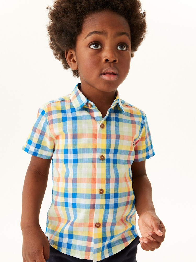 Multi Check Shirt (3mths-7yrs) - Image 1 of 4