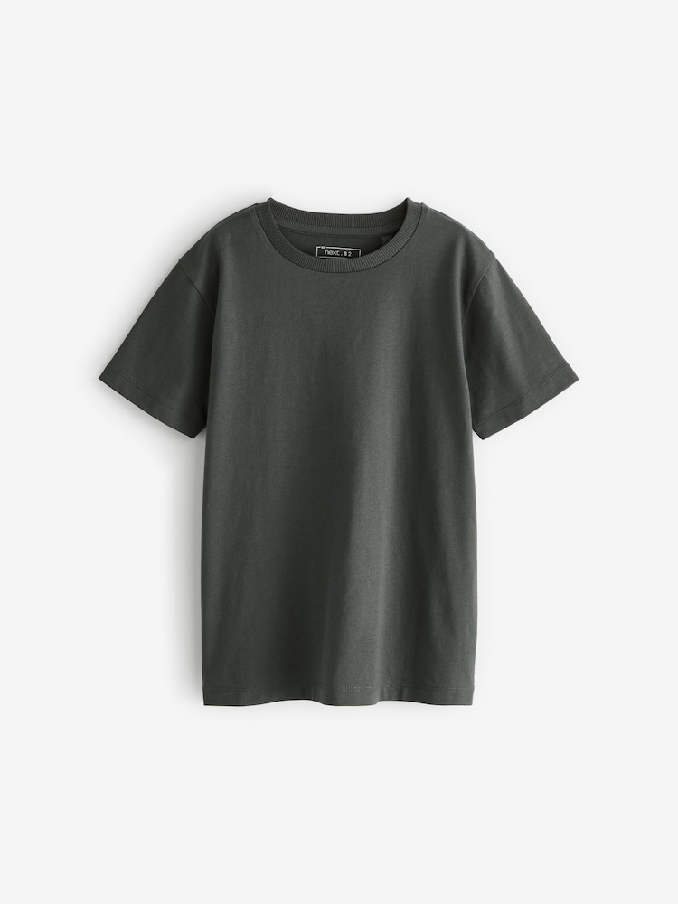 Anthrazitgrau - Kurzärmeliges T-Shirt (3-16Jahre) - Bild 1 von 2 Anthrazitgrau - Kurzärmeliges T-Shirt (3-16Jahre) - Bild 1 von 2