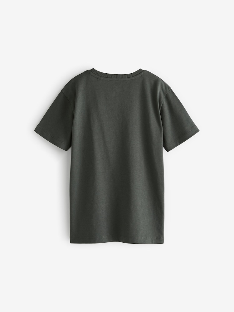 Anthrazitgrau - Kurzärmeliges T-Shirt (3-16Jahre) - Bild 2 von 2 Anthrazitgrau - Kurzärmeliges T-Shirt (3-16Jahre) - Bild 2 von 2