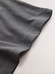 Grey Charcoal Regular Fit Short Sleeve T-Shirt (3-16yrs) - Image 4 of 4
