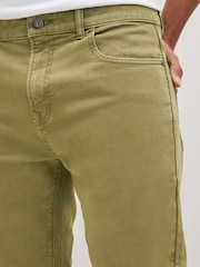 Olive Green Slim Essential Stretch Jeans - Image 5 of 8