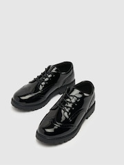 Schuh Wide Fit Loving Black Shoes - Image 2 of 4