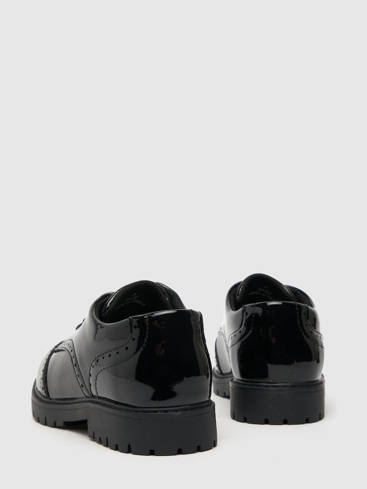Schuh Wide Fit Loving Black Shoes - Image 4 of 4 Schuh Wide Fit Loving Black Shoes - Image 4 of 4