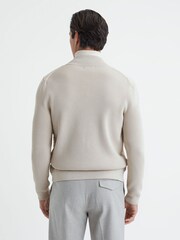 Reiss Stone Amos Hybrid Zip-Through Quilted jacket - Image 5 of 5