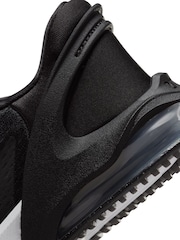 Nike Black/White Air Max 270 GO Easy On Junior Trainers - Image 10 of 15