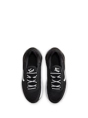 Nike Black/White Air Max 270 GO Easy On Junior Trainers - Image 11 of 15